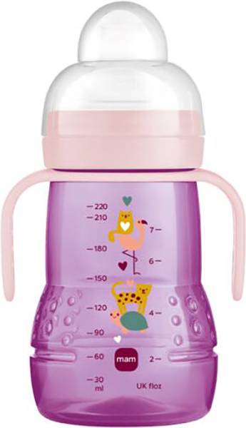 MAM ΜΠΙΜΠΕΡΟ TRAINER+ ΡΟΖ 220ML