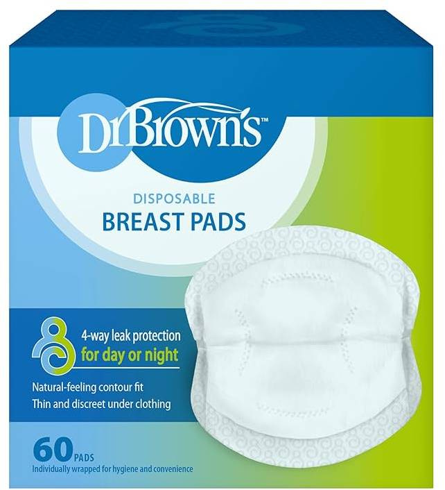 ΕΠΙΘΕΜΑΤΑ ΣΤΗΘΟΥΣ DR.BROWN'S ΜΙΑΣ ΧΡΗΣΗΣ 60ΤΕΜ.