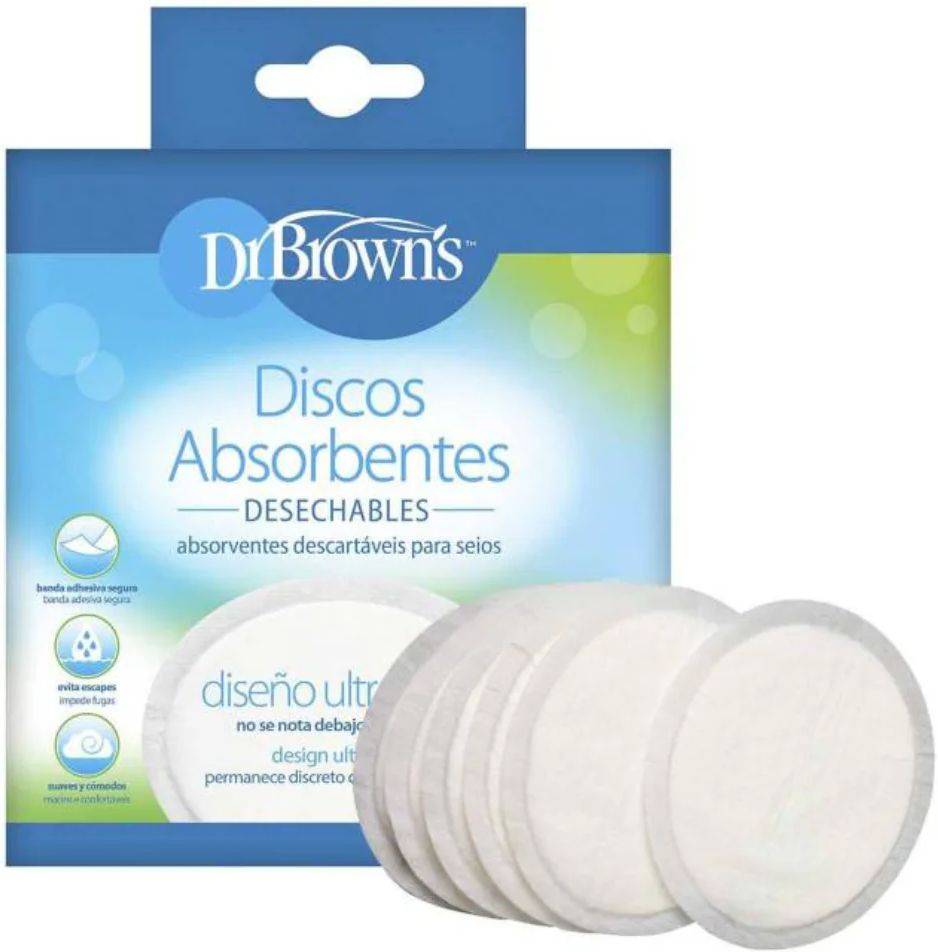 ΕΠΙΘΕΜΑΤΑ ΣΤΗΘΟΥΣ DR.BROWN'S ΜΙΑΣ ΧΡΗΣΗΣ 30ΤΕΜ.