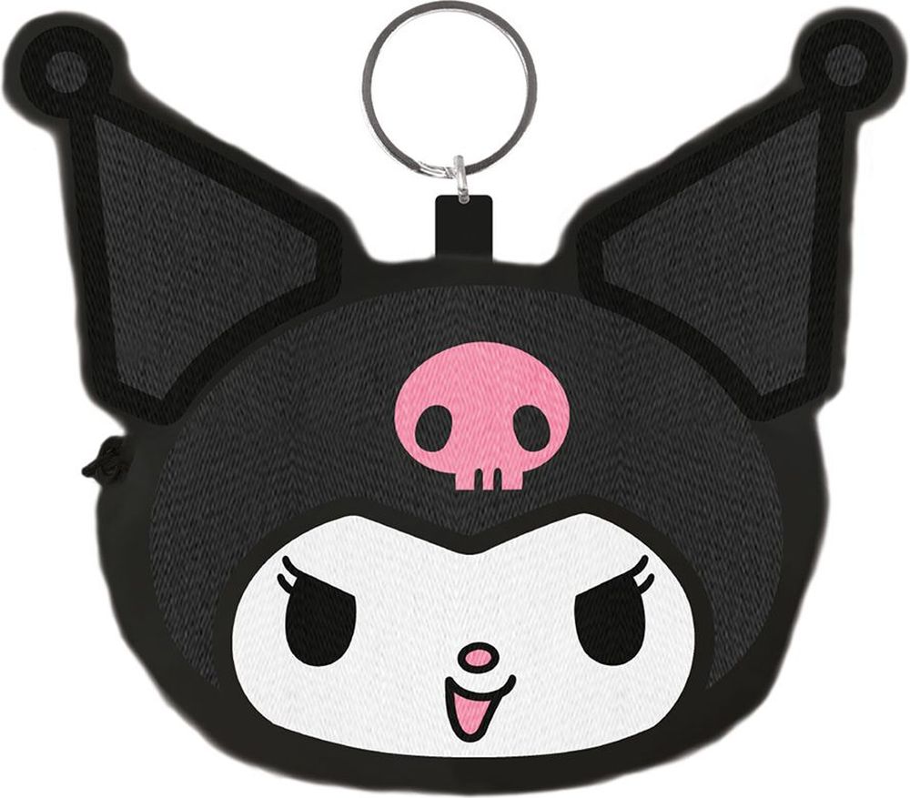 LICENSED PRODUCTS KUROMI FLUFFY COIN PURSE