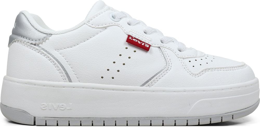 ΠΑΠΟΥΤΣΙ LEVI'S KELLY VKEL0002S 0081 ΛΕΥΚΟ/ΑΣΗΜΙ (EU:38) LEVIS