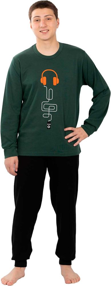 ΠΥΤΖΑΜΕΣ NINA CLUB 514 ΠΡΑΣΙΝΟ/ΜΑΥΡΟ (170CM)-(16 ΕΤΩΝ) NINA CLUB