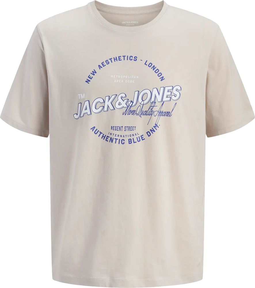 T-SHIRT JACK - JONES JJELOGO 12289236 ΓΚΡΙ (140CM)-(10 ΕΤΩΝ)