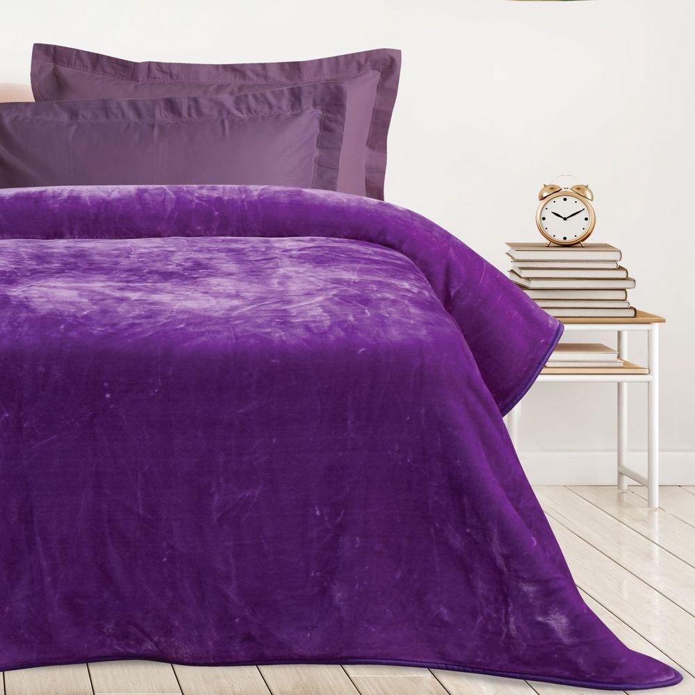ΚΟΥΒΕΡΤΑ DAS KIDS VELOUR MONH 0296 ΜΩΒ 160X220CM DAS HOME