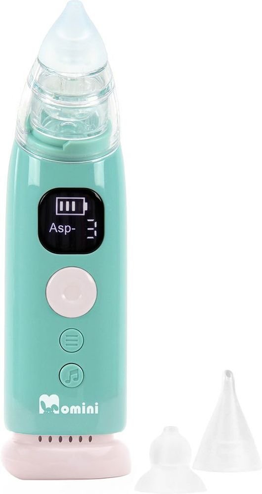 ΗΛΕΚΤΡΙΚΟΣ ΡΙΝΙΚΟΣ ΑΠΟΦΡΑΚΤΗΡΑΣ MOMINI NASO CLEAR ΠΡΑΣΙΝΟΣ MOMINI