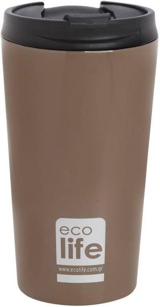 ΘΕΡΜΟΣ ECOLIFE ΓΙΑ ΚΑΦΕ ΜΕΤΑΛΛΙΚΟΣ BRONZE (370ML) ECOLIFE