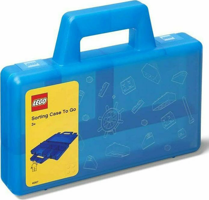ΚΟΥΤΙ ΟΡΓΑΝΩΣΗΣ LEGO ΜΠΛΕ TO GO TRANSPARENT (40870002) LEGO