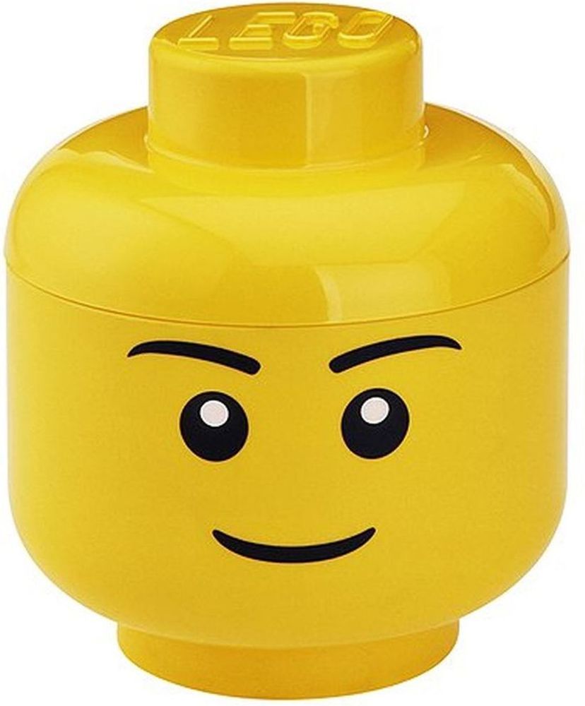 ΚΟΥΤΙ ΑΠΟΘΗΚΕΥΣΗΣ LEGO ΜΙΚΡΟ ΚΕΦΑΛΙ BOY
