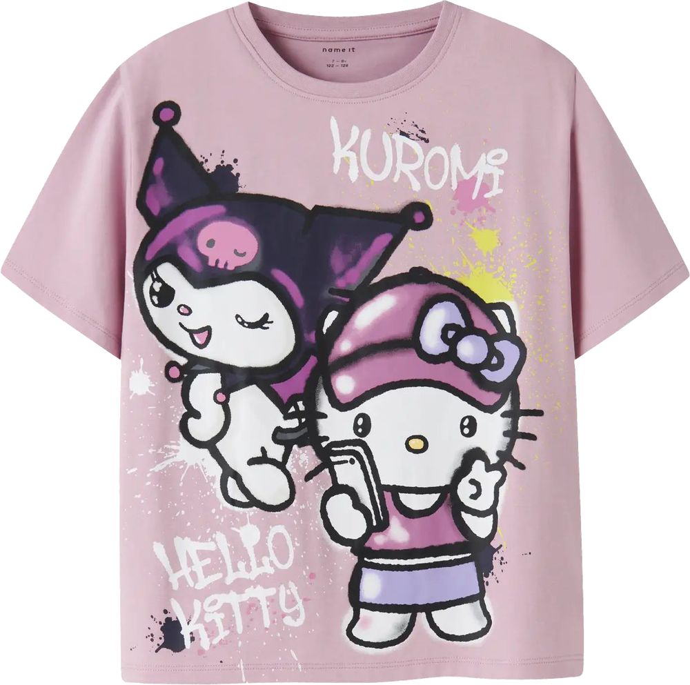 T-SHIRT NAME IT NKFDYDA HELLOK 13252113 ΡΟΖ (134-140CM)-(9-10 ΕΤΩΝ) NAME IT