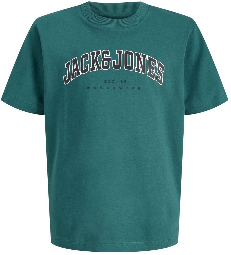 JACK - JONES T-SHIRT JACK - JONES JJECALEB VARSITY 12258924 ΠΡΑΣΙΝΟ (128CM)-(8 ΕΤΩΝ)