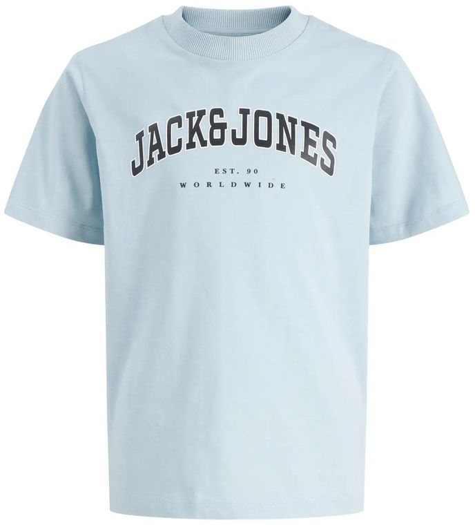 T-SHIRT JACK - JONES JJECALEB VARSITY 12258924 ΓΑΛΑΖΙΟ (152CM)-(12 ΕΤΩΝ)