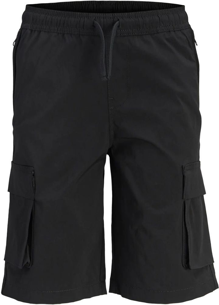 ΒΕΡΜΟΥΔΑ JACK - JONES JPSTCOLE AXIS TECH CARGO 12292776 ΜΑΥΡΟ (152CM)-(12 ΕΤΩΝ) JACK - JONES