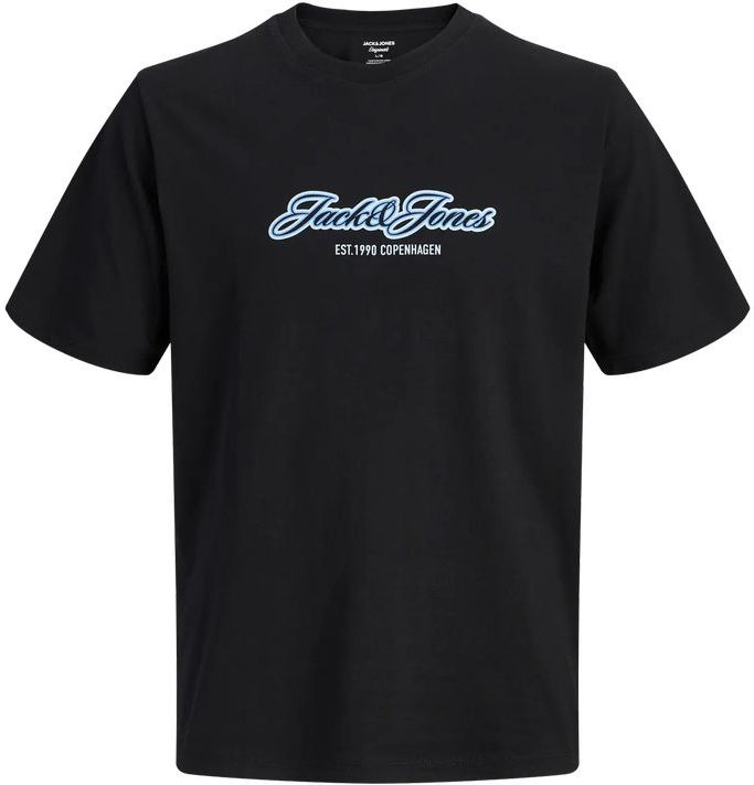 T-SHIRT JACK - JONES JORCATSKILLS 12298348 ΜΑΥΡΟ (152CM)-(12 ΕΤΩΝ)