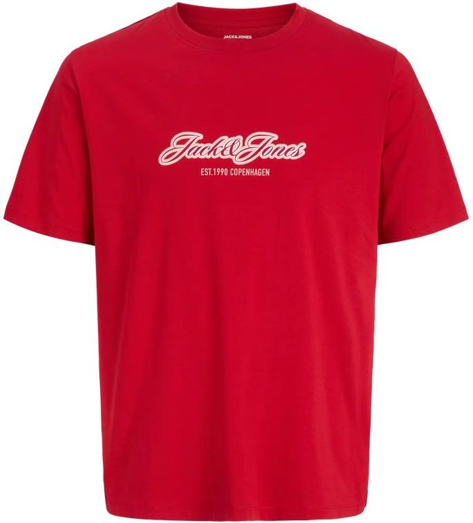 JACK - JONES T-SHIRT JACK - JONES JORCATSKILLS 12298348 KOKKINO (140CM)-(10 ΕΤΩΝ)