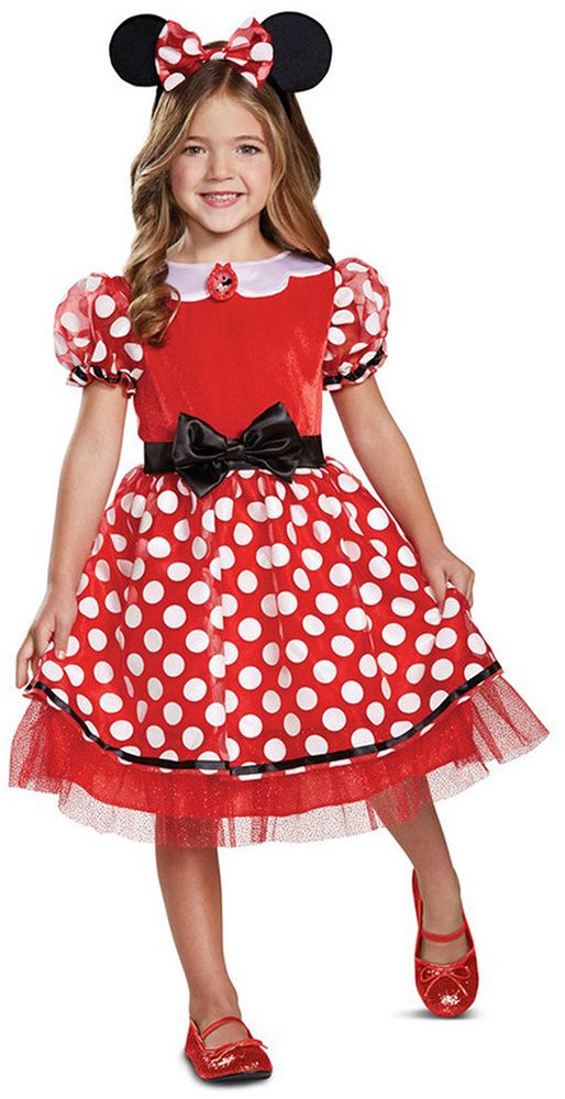ΣΤΟΛΗ RED MINNIE DELUXE DISGUISE (129049) XSMALL (3-4 ΕΤΩΝ)