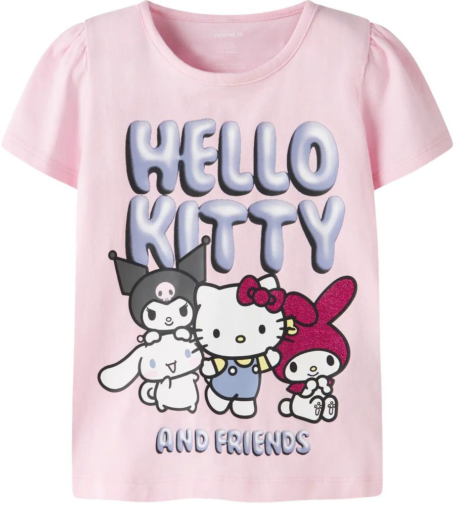 T-SHIRT NAME IT NMFFIRA HELLOK 13256784 ΡΟΖ (104CM)-(4 ΕΤΩΝ) NAME IT