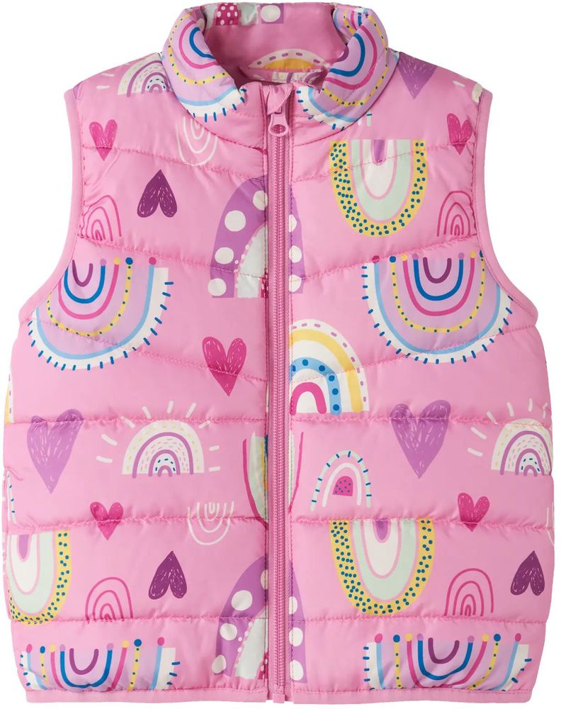 ΑΜΑΝΙΚΟ ΜΠΟΥΦΑΝ NAME IT NMFMYLANE AOP3 13237541 ΡΟΖ (116CM)-(6 ΕΤΩΝ)