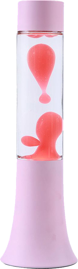 ΛΑΜΠΑ I-TOTAL XL2986 LAVA PASTEL PINK H30CM I-TOTAL