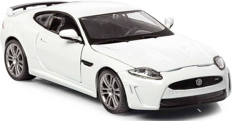 BBURAGO JUNIOR ΟΧΗΜΑ PLUS JAGUAR XKR-S WHITE BBURAGO ΜΕΤΑΛΛΙΚΟ ΑΝΤΙΓΡΑΦΟ 1:24 (18/21063)