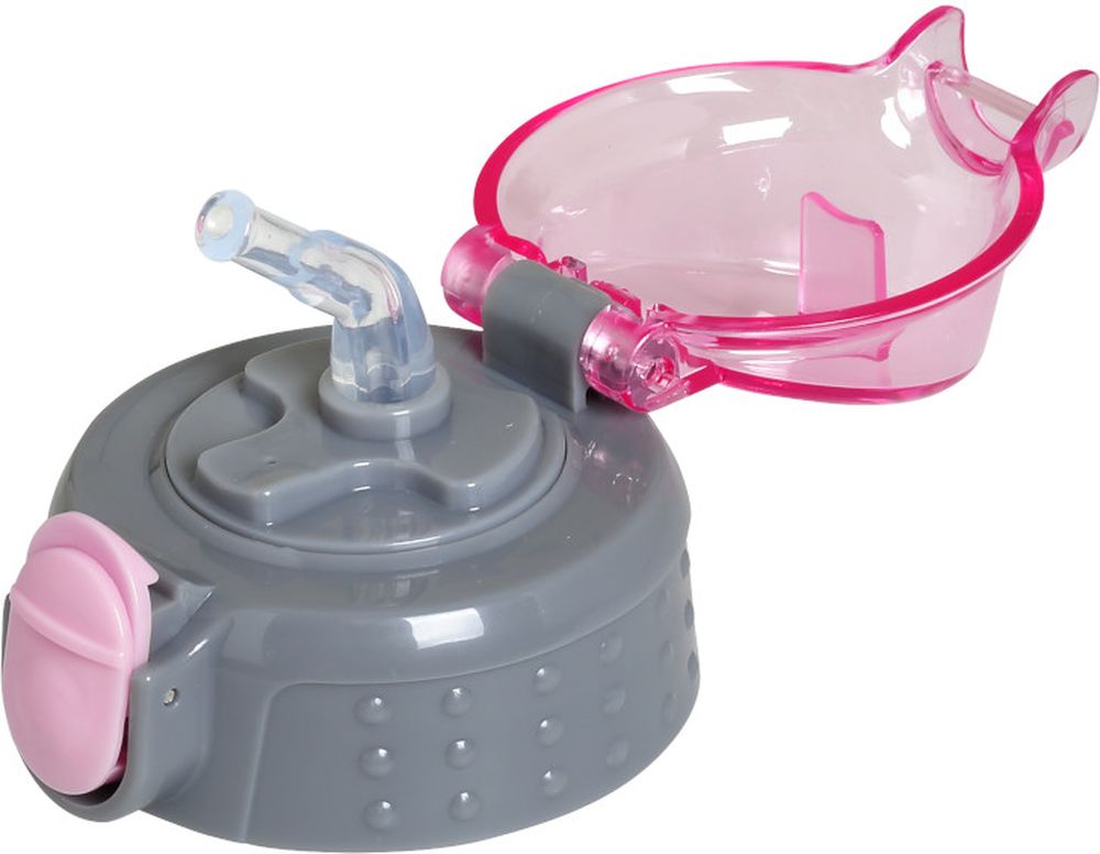 ΑΝΤΑΛΛΑΚΤΙΚΟ ΠΩΜΑ ΓΙΑ KIDS THERMOS 400ML ΡΟΖ ECOLIFE