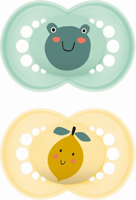 ΠΙΠΙΛΑ MAM ORIGINAL ΣΙΛΙΚΟΝΗΣ 2TMX 6-16 ΜΗΝΩΝ (150S) ΠΡΑΣΙΝΟ/ΚΙΤΡΙΝΟ