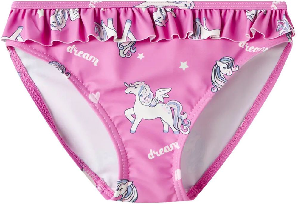 BIKINI BRIEF NAME IT NMFZENIA 13253312 ΡΟΖ (98/104CM)-(3-4 ΕΤΩΝ)