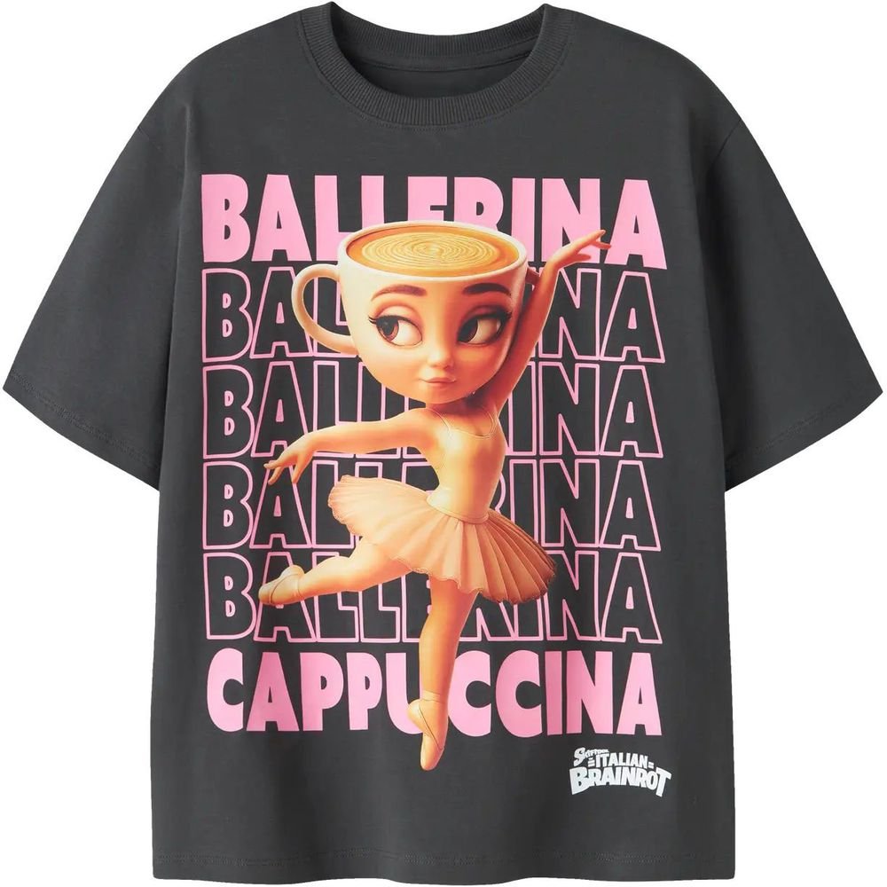 T-SHIRT NAME IT NKFAIDA BRAINR 13260398 ΜΑΥΡΟ (134-140CM)-(9-10 ΕΤΩΝ)