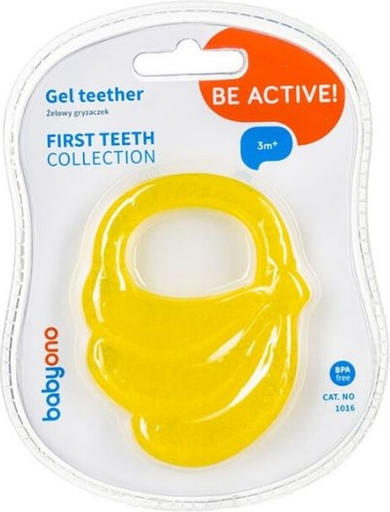 ΟΡΘΟΔΟΝΤΙΚΟ ΜΑΣΗΤΙΚΟ BABYONO ΜΠΑΝΑΝΑ ΚΙΤΡΙΝΟ