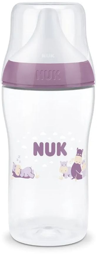 ΜΠΙΜΠΕΡΟ NUK PERFECT MATCH PP 260ML HIPPO