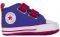     CONVERSE ALL STAR CHUCK TAYLOR FIRST HI PERIWINKLE BERRY PINK (EU:21)