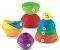   FISHER PRICE BRILLIANT BASICS STACK & ROLL CUPS