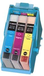    CANON  3  (CYAN, MAGENTA, YELLOW)  OEM: BC-31