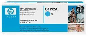  HEWLETT PACKARD TONER CYAN  OEM: C4192A