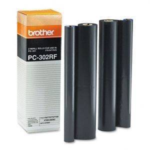  INK REFILL FAX BROTHER - 2 RIBBONS  OEM : PC-302RF