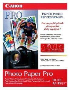 H I CANON A4 PROFESSIONAL PHOTO PAPER 15 Y  OEM: PR-101