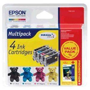 ΠΑΚΕΤΟ ΜΕΛΑΝΙΩΝ EPSON MULTIPACK ΜΕ ΟΕΜ : T061540 ΠΑΚΕΤΟ ΜΕΛΑΝΙΩΝ EPSON MULTIPACK ΜΕ ΟΕΜ : T061540