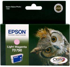 ΓΝΗΣΙΟ ΜΕΛΑΝΙ EPSON LIGHT MAGENTA ΜΕ ΟΕΜ : T079640 ΓΝΗΣΙΟ ΜΕΛΑΝΙ EPSON LIGHT MAGENTA ΜΕ ΟΕΜ : T079640