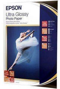  EPSON ULTRA GLOSSY PHOTO PAPER A4 15   OEM : S041927