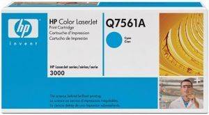 ΓΝΗΣΙΟ HEWLETT PACKARD CYAN TONER ΜΕ OEM: Q7561A ΓΝΗΣΙΟ HEWLETT PACKARD CYAN TONER ΜΕ OEM: Q7561A