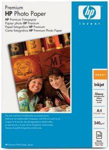 ��H��� ����I HEWLETT PACKARD A4 PREMIUM PHOTO GLOSSY PAPER 20 �Y��� �� OEM: Q2519A