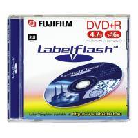 FUJI 4,7GB DVD+R LABELFLASH 5 PACK