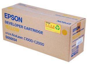 H TONER EPSON YELLOW  OEM S050034