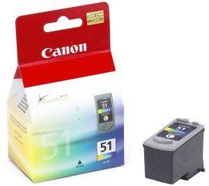 ΓΝHΣΙΟ EΓΧΡΩΜΟ ΜΕΛAΝΙ CANON ΜΕΓΑΛΗΣ ΧΩΡΗΤΙΚΟΤΗΤΑΣ ΜΕ OEM: CL-51 ΓΝHΣΙΟ EΓΧΡΩΜΟ ΜΕΛAΝΙ CANON ΜΕΓΑΛΗΣ ΧΩΡΗΤΙΚΟΤΗΤΑΣ ΜΕ OEM: CL-51