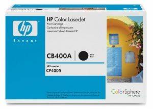  HEWLETT PACKARD BLACK TONER  OEM: CB400A