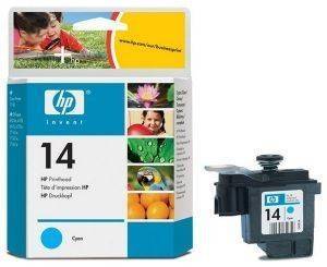ΓΝΗΣΙΑ ΚΕΦΑΛΗ HEWLETT PACKARD CYAN PRINT HEAD NO 14 ΜΕ OEM: C4921A ΓΝΗΣΙΑ ΚΕΦΑΛΗ HEWLETT PACKARD CYAN PRINT HEAD NO 14 ΜΕ OEM: C4921A