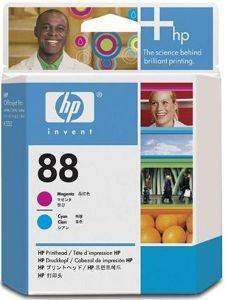    HP  88 MAGENTA AND CYAN PRINTHEAD,     OEM: C9382A