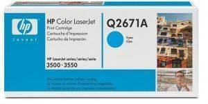 ͹ HEWLETT PACKARD CYAN TONER  OEM: Q2671A