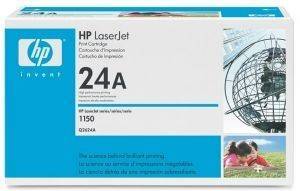 �͹��� HEWLETT PACKARD BLACK TONER NO 24A �� OEM: Q2624A