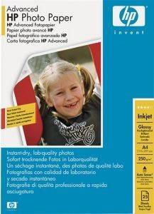   HEWLETT PACKARD A4  ADVANCED GLOSSY PHOTO PAPER, 25   OEM: Q5456A