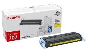 ΓΝΗΣΙΟ TONER CANON ΚΙΤΡΙΝΟ (YELLOW) ME ΟΕΜ: CARTRIDGE 707 Y ΓΝΗΣΙΟ TONER CANON ΚΙΤΡΙΝΟ (YELLOW) ME ΟΕΜ: CARTRIDGE 707 Y